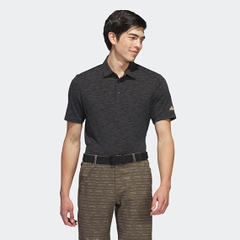 Áo Polo Adidas Chính Hãng - SPACE DYE GOLF SHIRT - Màu Đen | JapanSport HS7606