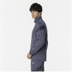 Áo Khoác Mizuno Chính Hãng - Dry Aeroflow Jacket - Màu Đá Xám | JapanSport  32MCB556-17