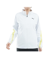 Áo Khoác Puma Nữ Chính Hãng - Stretch Wind Tapered Line - Màu Trắng | JapanSport 630553-03