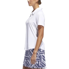 Áo Polo Adidas Nữ Chính Hãng - ULTIMATE HEATHERED - Màu Trắng | Japansport DQ0537