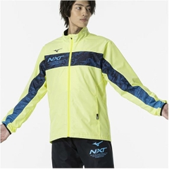 Áo Khoác Mizuno Chính Hãng - N-XT Breath Thermo Warmer Jacket - Màu Xanh | JapanSport 32JEA740-42