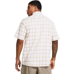 Áo Sơ mi Under Armour Chính hãng - Drift Tide 2.0 Plaid Short-Sleeve T-Shirt - Màu Trắng | JapanSport 1369304-201