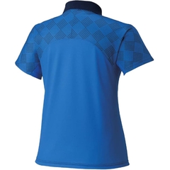 Áo Polo Mizuno Nữ Chính Hãng - Game Shirts - Màu Xanh | JapanSport 62JA1701-22