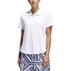 Áo Polo Adidas Nữ Chính Hãng - ULTIMATE HEATHERED - Màu Trắng | Japansport DQ0537