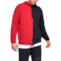 Áo Khoác Under Armour Chính Hãng - Baseline Woven Jacket Warm-up - Màu Đỏ/Đen | JapanSport 1343010-600