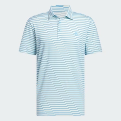 Áo Polo Adidas Nam Chính Hãng - Ultimate365 Mesh Print Polo - Màu Xanh | JapanSport IU4394
