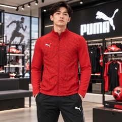 Áo Khoác Puma Chính Hãng -  TEAMFINAL Training Jacket - Màu đỏ  | JapanSport 660803-01
