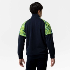 Áo Khoác Mizuno Chính Hãng - N-xt Warm-up Jacket - Màu Xanh lá/ Đen | JapanSport 32JCC210-14