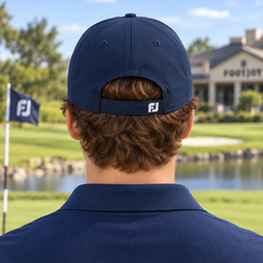 Mũ FootJoy Chính Hãng - Brim Stitch Cap - Màu Xanh | JapanSport FH24ABRS-4N