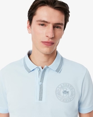 Áo Polo Lacoste Chính hãng - Men's Regular Fit L.12.12 Badge Print Polo - Màu Xanh | JapanSport PH9960-51-T01