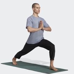 Áo Phông Adidas Chính Hãng - BASE YOGA WORKOUT T-SHIRT - Xanh | JapanSport IB7886