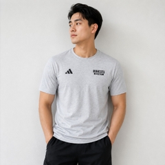 Áo Phông Adidas Nam Chính Hãng - Minnesota United FC Local Warp Pre-Game Short Sleeve T-Shirt - Màu Xám | JapanSport JP2823