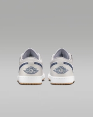 Giày Nike Chính Hãng - Air Jordan 1 Low - Màu Trắng Xám | JapanSport 553558-146