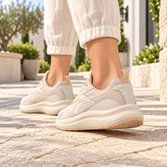 Giày Reebok Nữ Chính Hãng - Mundo - Màu Beige | JapanSport 100262400