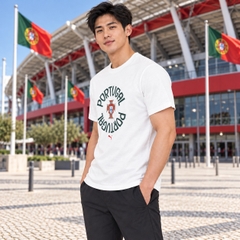 Áo Phông Puma Chính hãng - Portugal ftblNRGY Tee Men - Màu Trắng | JapanSport 780772-25