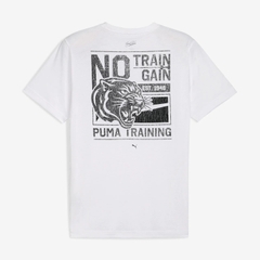 Áo Phông Puma Chính hãng - GRAPHIC ILLUSTRATED TRIBLEND - Màu Trắng  | JapanSport 528320-02