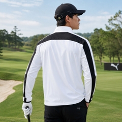 Áo Khoác Puma Chính Hãng - PF High Stretch Zip Jacket - Màu Trắng | JapanSport 627571-02