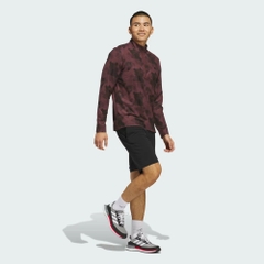 Áo Khoác Adidas Chính Hãng - Go-To Printed Quarter-Zip Sweatshirt - Màu Đỏ | JapanSport IK3018