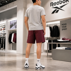 Quần Shorts Reebok Nam Chính Hãng - Speed 3.0 Shorts - Màu Đỏ Mận | JapanSport 100036002