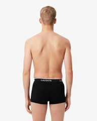Quần Boxer Lacoste Chính hãng - Trunks 3-Pack - Màu Đen | JapanSport 5H1300-51-031