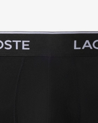 Quần Boxer Lacoste Chính hãng - Trunks 3-Pack - Màu Đen | JapanSport 5H1300-51-031