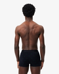 Quần Boxer Lacoste Chính hãng - 3-Pack Crocodile Print Trunks - 3 màu | JapanSport 5h5154-51-I90