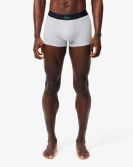 Quần Boxer Lacoste Chính hãng - 3-Pack Crocodile Print Trunks - 3 màu | JapanSport 5h5154-51-I90