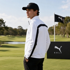 Áo Khoác Puma Chính Hãng - PF High Stretch Zip Jacket - Màu Trắng | JapanSport 627571-02
