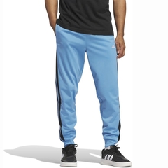 Quần Dài Adidas Chính Hãng - Essentials Colour Block Tricot Track Pants - Màu Xanh | JapanSport JE9622