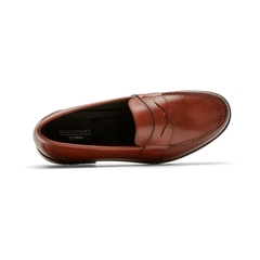 Giày Rockport Chính Hãng -  Keaton Penny mens Penny Loafer - Màu Nâu | JapanSport CU8841