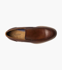 Giày Florsheim Nam Chính Hãng - Postino Plain Toe Slip On - Màu Đen | JapanSport 15178-004