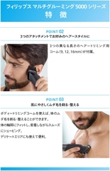 Tông đơ Philips Chính hãng - Multigroom series 5000 11-in-1 MG5730/15 | JapanSport