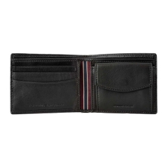 Ví Tommy Hilfiger Chính Hãng - Men's Leather Wallet - Màu Đen | JapanSport 31TL25X020-001