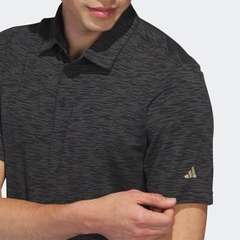 Áo Polo Adidas Chính Hãng - SPACE DYE GOLF SHIRT - Màu Đen | JapanSport HS7606
