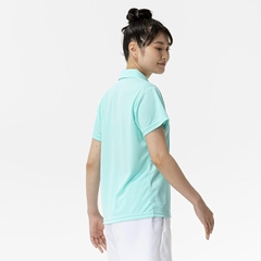 Áo Polo Mizuno Nữ Chính Hãng - Game Shirt - Màu Xanh | JapanSport 62JAC227-20