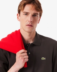 Áo Dài Tay Lacoste Chính hãng - Classic Fit Long Sleeve L.12.12 Polo - Màu Đen | JapanSport L1312-51-SKB
