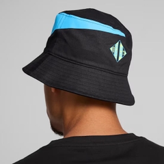 Mũ Puma Chính Hãng - MCFC CU+ Bucket Hat - Màu Đen/Xanh | JapanSport 025615-53