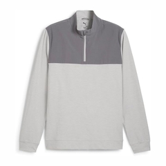 Áo Khoác Puma Nam Chính Hãng - Ripguard Hybrid 1/4 Zip  - Màu Xám | JapanSport 628857-02