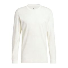 Áo dài tay Adidas Chính Hãng - Tech Long-Sleeve Sportswear T-Shirt - Màu Be | JapanSport JN3948