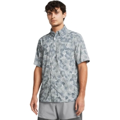 Áo Sơ mi Under Armour Chính hãng - Dockside Button Down Shirt - Màu Xám | JapanSport 1376577-014