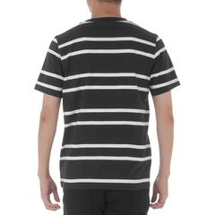 Áo Phông Puma Chính hãng - Casual SQUAD Striped AOP T-shirt - Màu Đen | JapanSport 684220-01