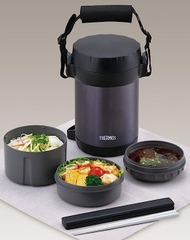 Hộp Cơm Giữ Nhiệt Thermos Chính Hãng - Stainless Lunch Jar - Midnight Blue | JapanSport JBG-2000 MDB