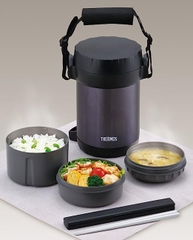 Hộp Cơm Giữ Nhiệt Thermos Chính Hãng - Stainless Lunch Jar - Midnight Blue | JapanSport JBG-2000 MDB