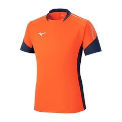 Áo Phông Mizuno Chính Hãng - Soccer wear - Màu Cam | JapanSport P2MAC021-54