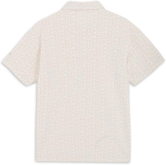 Áo Polo Puma Chính Hãng - Golf FOG Jacquard AOP Polo Shirt - Màu Be | JapanSport 633301-03