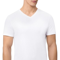Bộ 3 áo Phông Nam Lacoste Chính Hãng - Chất thun cổ tròn bằng cotton, dáng slim fit - Đen/Trắng | JapanSport TH3374-51-BLG