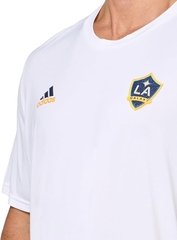 Áo Phông Adidas Chính Hãng - La Galaxy MLS Short Sleeve - Màu Trắng | JapanSport IN8791