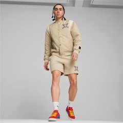 Quần Short Puma Nam Chính Hãng - PUMA X ONE PIECE SHORTS  - Màu Be | JapanSport 624669-90