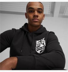 Áo Puma Nam Chính Hãng - Men's Basketball Hoops 2.0 Hoodie - Màu Đen | JapanSport 625248-01
