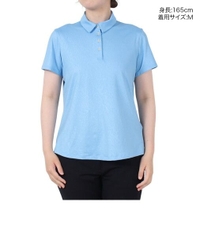 Áo Polo Golf Puma Nữ Chính Hãng - PUMA Golf Wear MATTR ANIMAL DEBOSS - Màu Xanh  | 629356-02